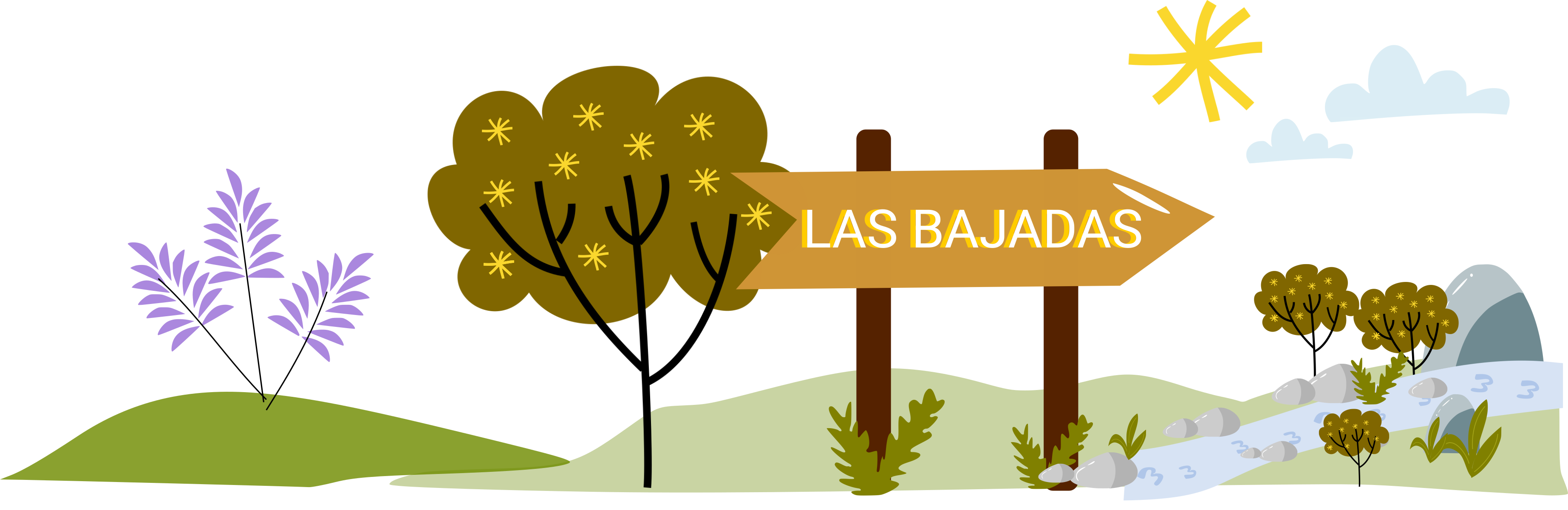 las bajadas