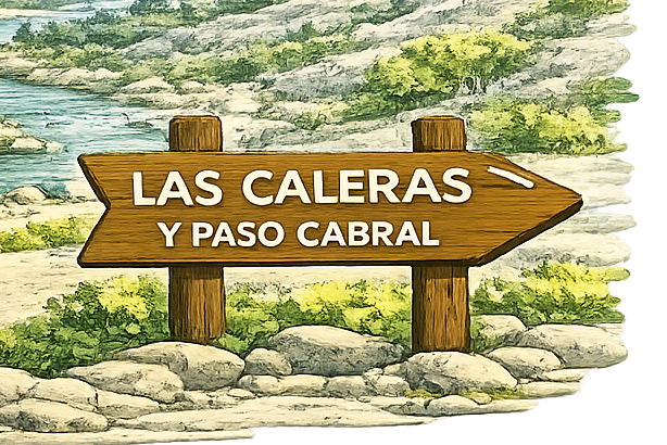Pueblear Calamuchita las caleras y paso cabral
