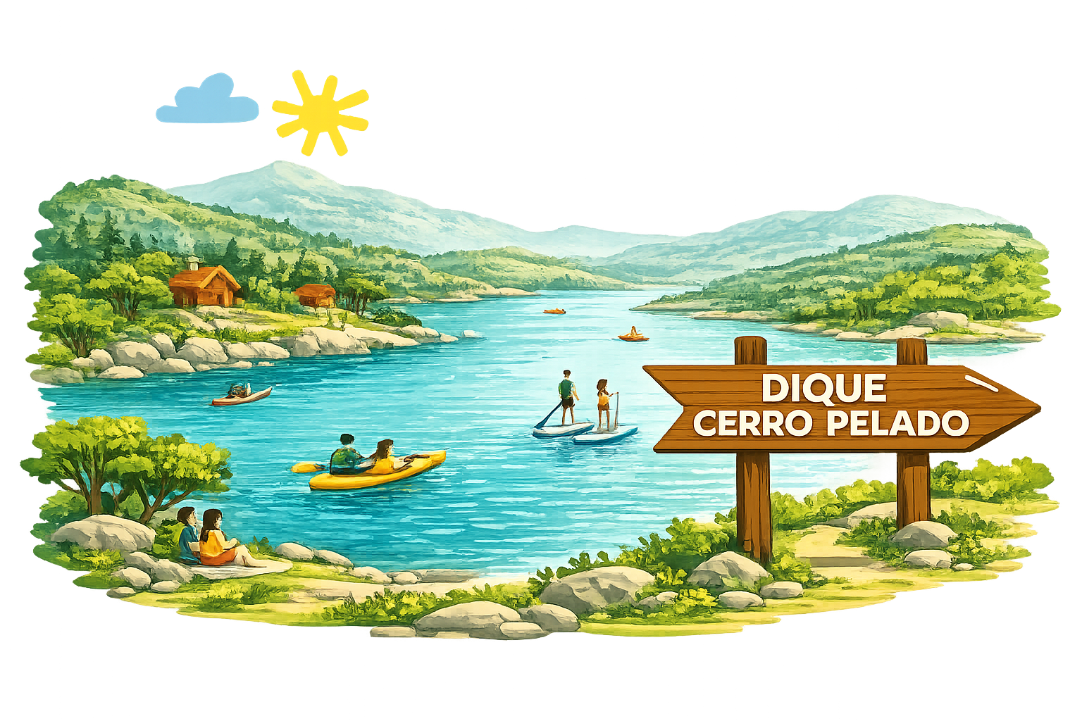 dique del cerro pelado