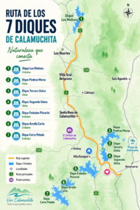 La Ruta de Los 7 Diques de Calamuchita Ruta de los 7 diques
